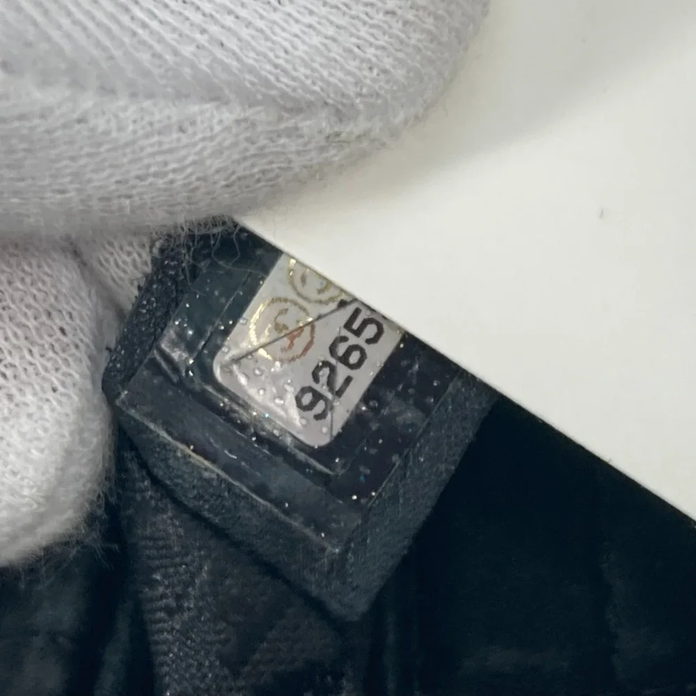 CHANEL Black Logo Pochette Shoulder Bag - Picture 11 of 13